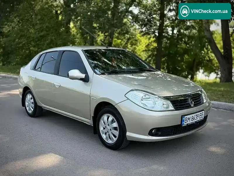 Renault Symbol 2008, фото з оголошення 1 з 20, VIN VF1LBVA0A40506867