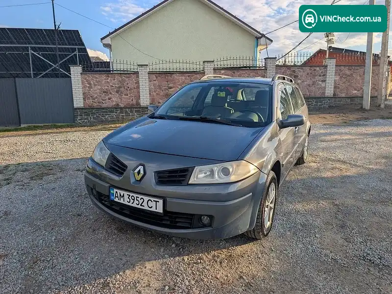 Renault Megane 2007, фото з оголошення 1 з 20, VIN VF1KM1B0H37705822