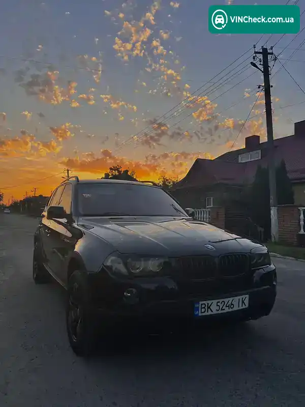 BMW X3 2008, фото з оголошення 2 з 10, VIN WBAPC71060WD80648