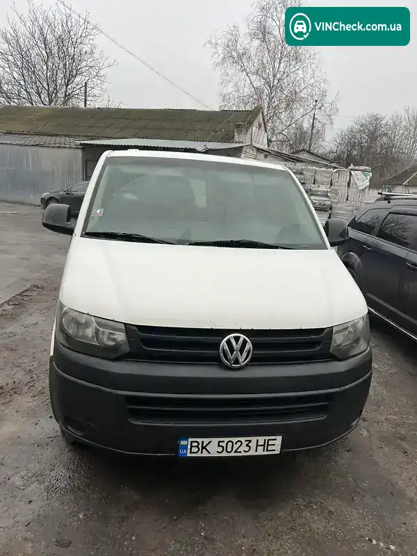 Volkswagen Transporter 2010, фото з оголошення 1 з 10, VIN WV1ZZZ7HZAH262651