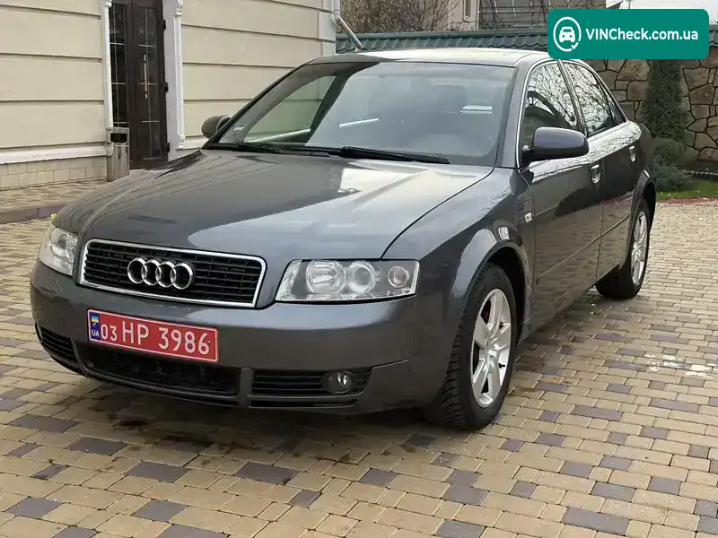 Audi A4 2004, фото з оголошення 1 з 20, VIN WAUZZZ8E34A216214