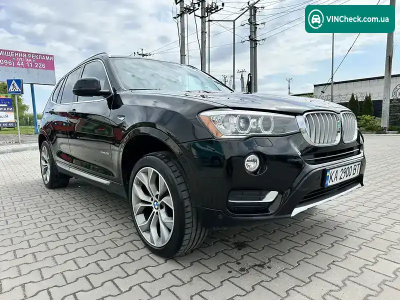 BMW X3 2017, фото з оголошення 1 з 20, VIN 5UXWX9C32H0W78839