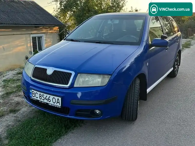 Skoda Fabia 2005, фото з оголошення 1 з 14, VIN TMBGC46Y054372125