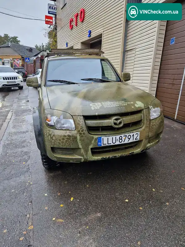 Mazda BT-50 2007, фото з оголошення 2 з 11, VIN JMZUN8F128W637742