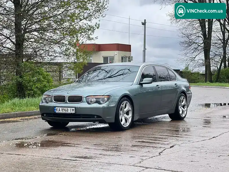 BMW 7 Series 2002, фото з оголошення 1 з 14, VIN WBAGN61060DP81873
