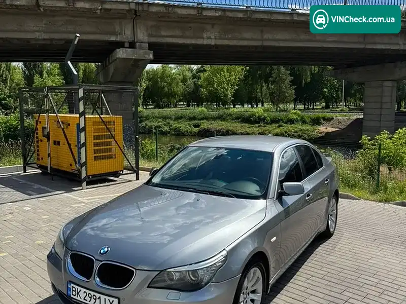 BMW 5 Series 2007, фото з оголошення 1 з 18, VIN WBANX31090CW80235