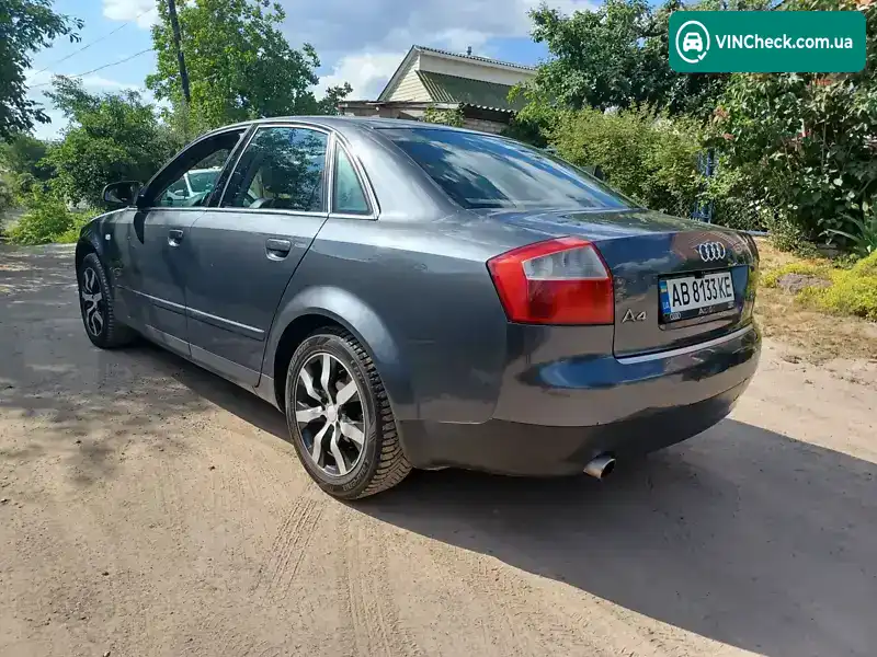Audi A4 2001, фото з оголошення 2 з 17, VIN WAUZZZ8EZ1A053065
