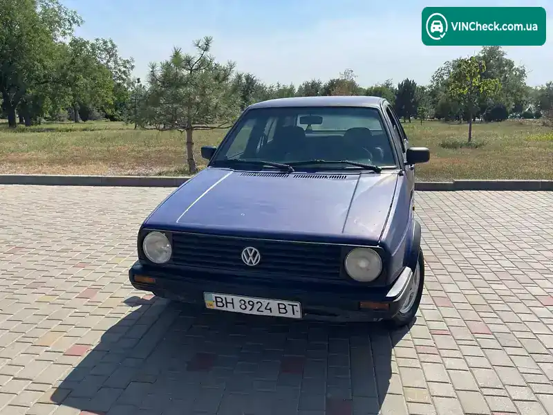 Volkswagen Golf 1988, фото з оголошення 2 з 18, VIN WVWZZZ19ZJW455422