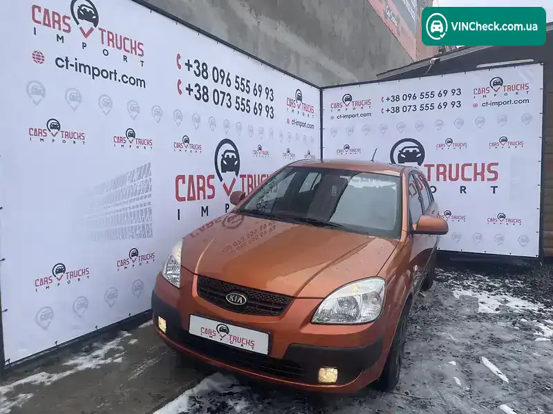 Kia Rio 2006, фото з оголошення 1 з 19, VIN KNEDE241266121496