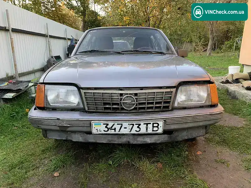 Opel Ascona 1986, фото з оголошення 1 з 18, VIN W0L000084G1309871