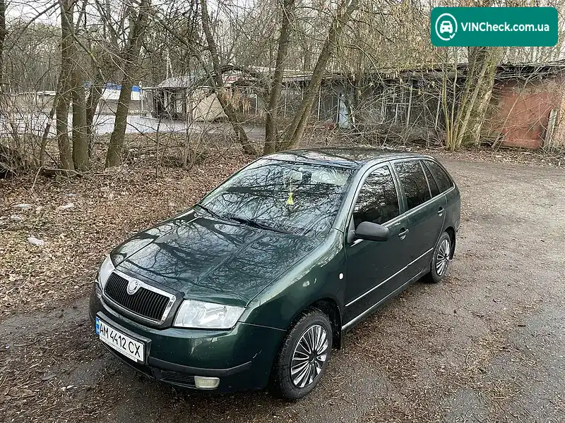 Skoda Fabia 2001, фото з оголошення 1 з 13, VIN TMBHB46Y423395450
