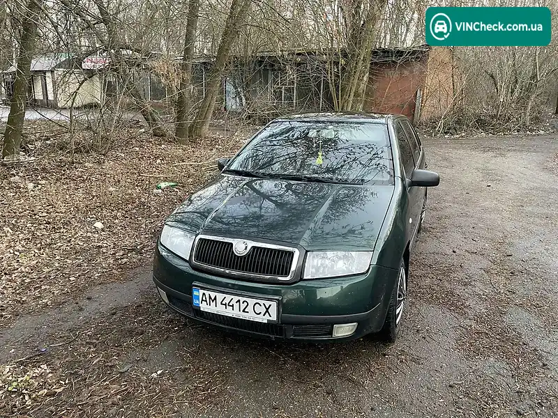 Skoda Fabia 2001, фото з оголошення 2 з 13, VIN TMBHB46Y423395450