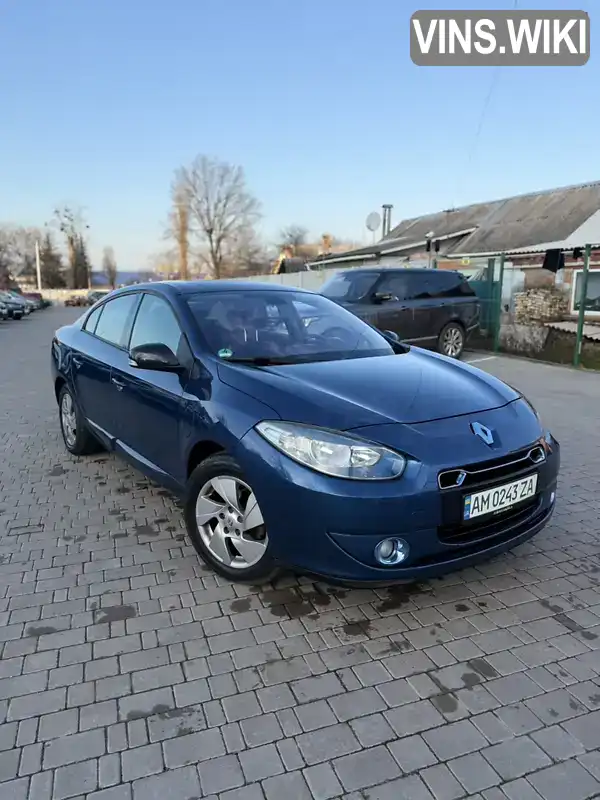 Renault Fluence 2011, фото з оголошення 1 з 17, VIN VF1LZBZ0L46395939