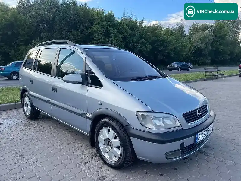 Opel Zafira 2001, фото з оголошення 2 з 15, VIN W0L0TGF7512153077