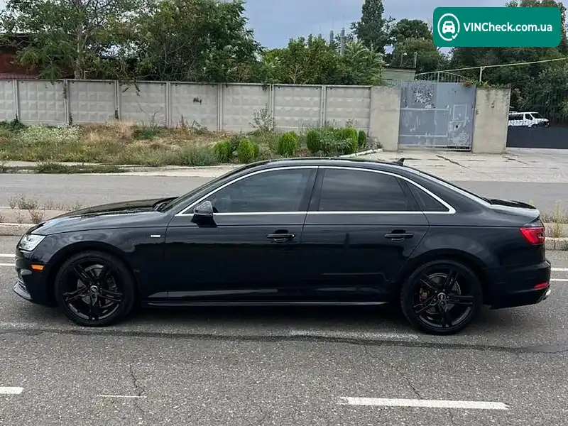 Audi A4 2017, фото з оголошення 2 з 16, VIN WAULMAF48JA079735