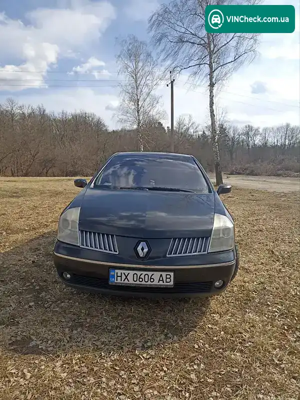 Renault Vel Satis 2002, фото з оголошення 1 з 19, VIN VF1BJ0K0626699285