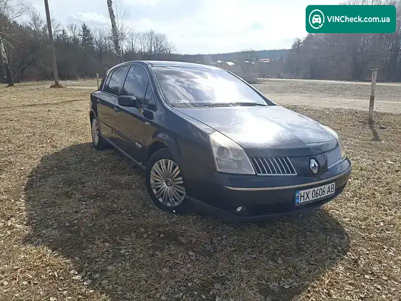 Renault Vel Satis 2002, фото з оголошення 2 з 19, VIN VF1BJ0K0626699285