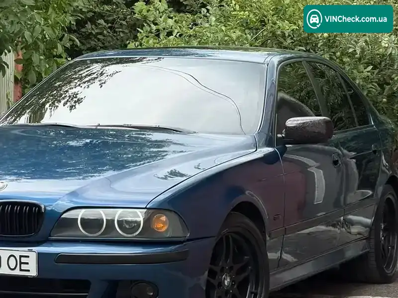 BMW 5 Series 2001, фото з оголошення 1 з 20, VIN WBADL81000GX54929