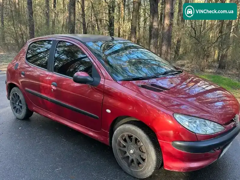 Peugeot 206 2006, фото з оголошення 1 з 9, VIN VF32AKFWA44908447