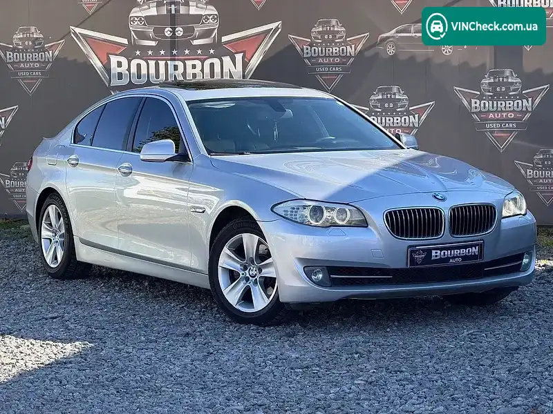 BMW 5 Series 2012, фото з оголошення 1 з 20, VIN WBAXH5C53DDW15617