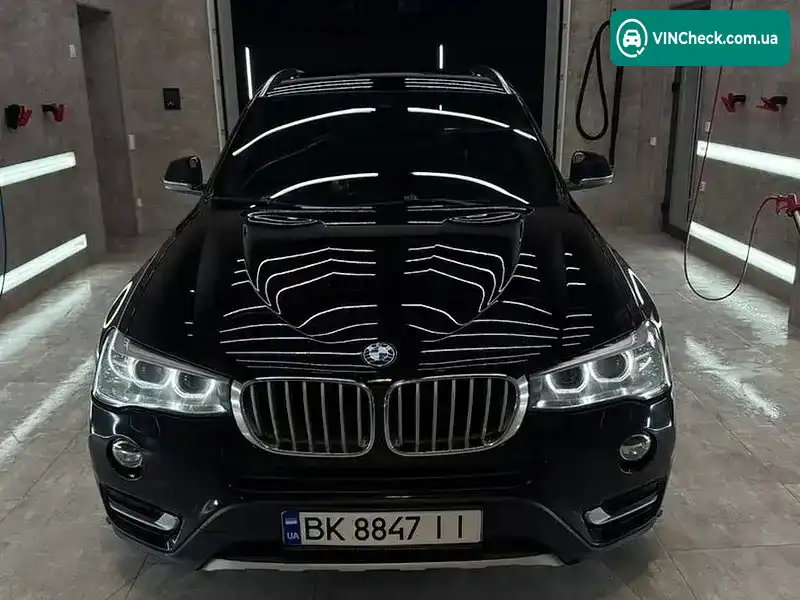 BMW X3 2017, фото з оголошення 1 з 21, VIN WBAWY510300E36663