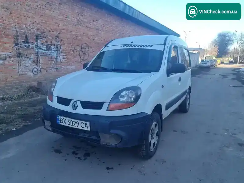 Renault Kangoo 2003, фото з оголошення 1 з 7, VIN VF1FCAVAK29466966