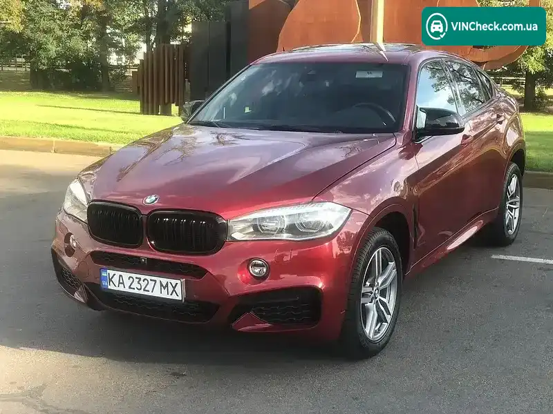 BMW X6 2017, фото з оголошення 1 з 20, VIN 5UXKU2C50J0X49333