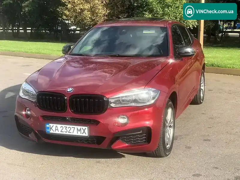 BMW X6 2017, фото з оголошення 2 з 20, VIN 5UXKU2C50J0X49333