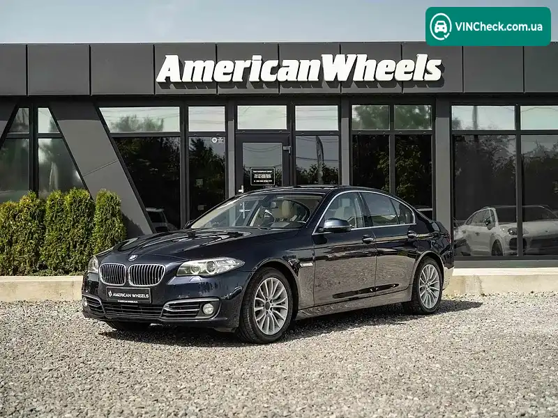 BMW 5 Series 2015, фото з оголошення 1 з 20, VIN WBA5A5C52GG348159