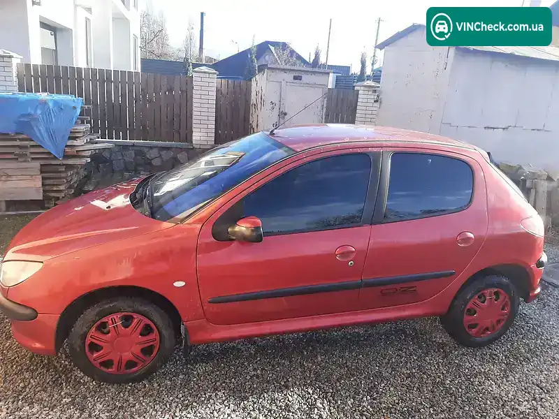 Peugeot 206 2003, фото з оголошення 2 з 17, VIN VF32AKFWR43470334