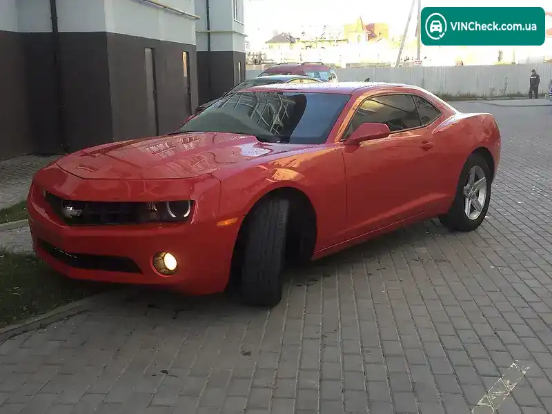 Chevrolet Camaro 2012, фото з оголошення 2 з 12, VIN 2G1F92E38C9193737
