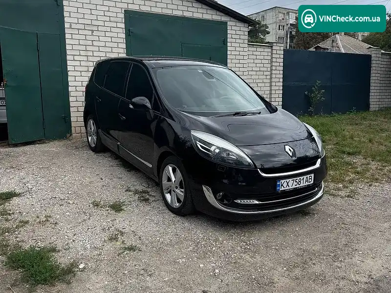 Renault Scenic 2012, фото з оголошення 1 з 12, VIN VF1JZ14B647226807