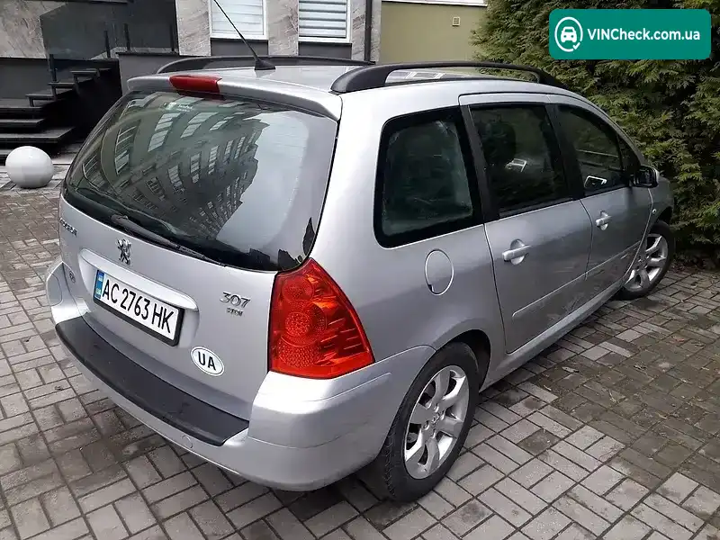 Peugeot 307 2007, фото з оголошення 2 з 13, VIN VF33ERHRJ85090656