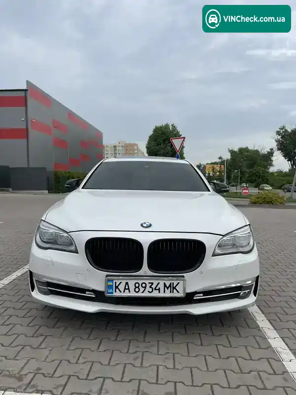 BMW 7 Series 2012, фото з оголошення 1 з 20, VIN WBAYB01080D125314