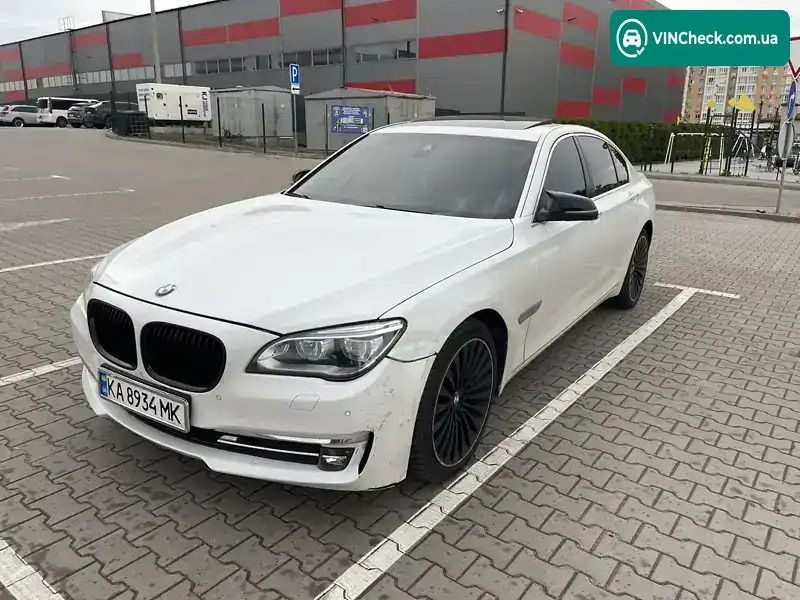 BMW 7 Series 2012, фото з оголошення 2 з 20, VIN WBAYB01080D125314