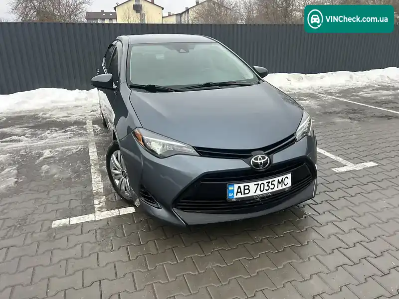 Toyota Corolla 2018, фото з оголошення 1 з 19, VIN 2T1BURHE1KC153612