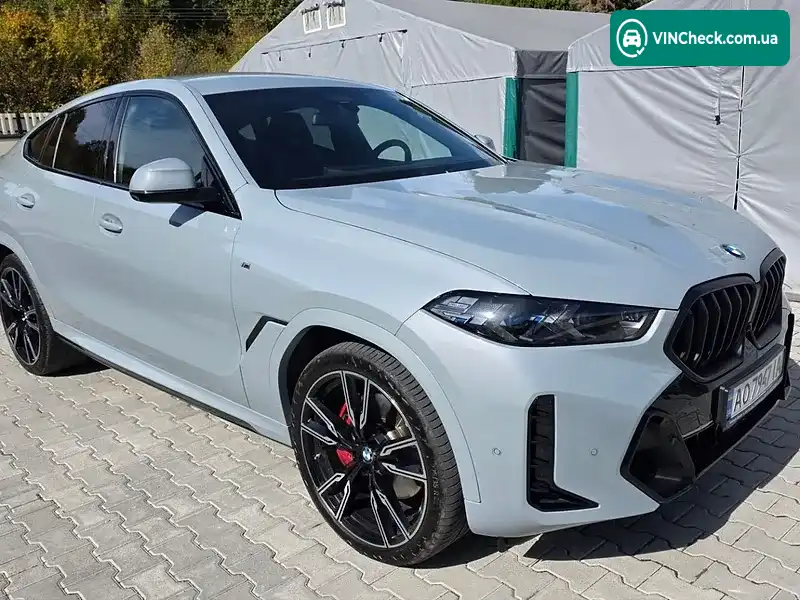 BMW X6 2024, фото з оголошення 2 з 20, VIN WBA21EY0X09V48622