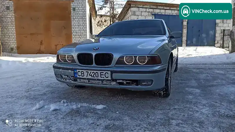 BMW 5 Series 1998, фото з оголошення 1 з 20, VIN WBADD11040BN64116