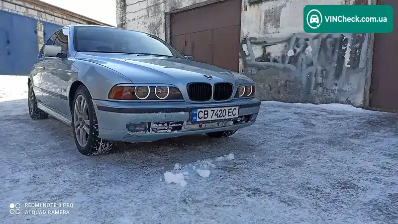 BMW 5 Series 1998, фото з оголошення 2 з 20, VIN WBADD11040BN64116