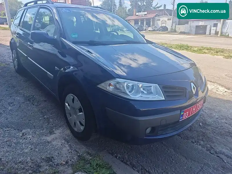 Renault Megane 2006, фото з оголошення 1 з 8, VIN VF1KM1R0H36874225