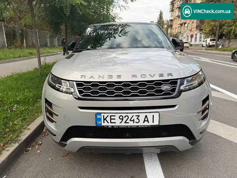 Land Rover Range Rover Evoque 2019, фото з оголошення 1 з 9, VIN SALZA2BN0LH057581