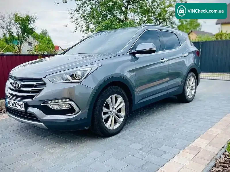 Hyundai Santa FE 2016, фото з оголошення 2 з 21, VIN KMHSW81UBHU712383