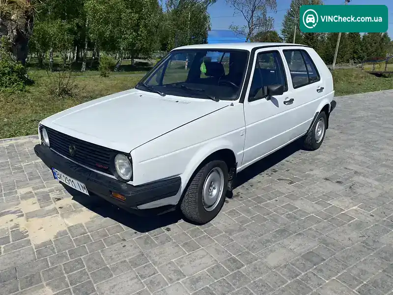 Volkswagen Golf 1987, фото з оголошення 2 з 3, VIN WVWZZZ19ZHW609123
