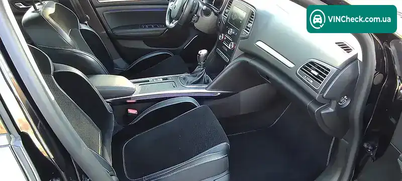 Renault Megane 2018, фото з оголошення, VIN VF1RFB00360410462