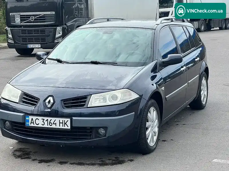 Renault Megane 2008, фото з оголошення 2 з 20, VIN VF1KMSEC639249686