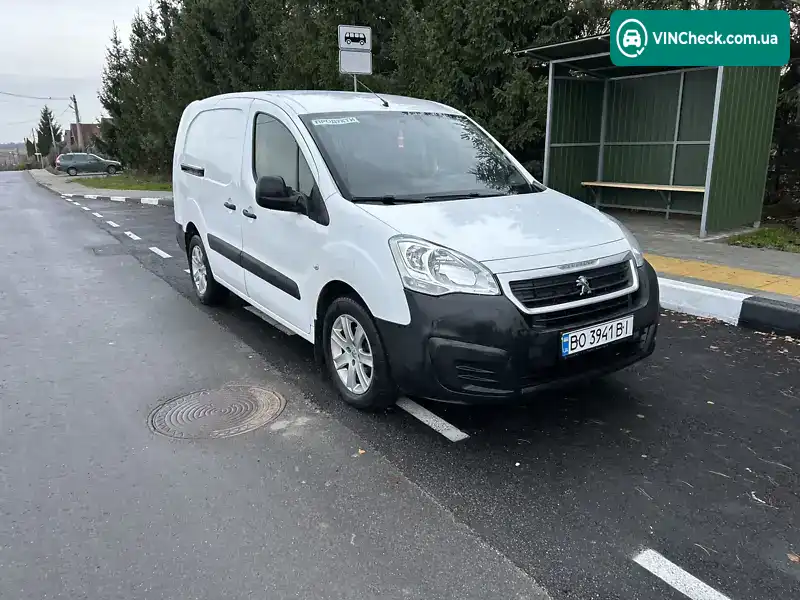 Peugeot Partner 2017, фото з оголошення 1 з 16, VIN VF37R9HF0HJ591582
