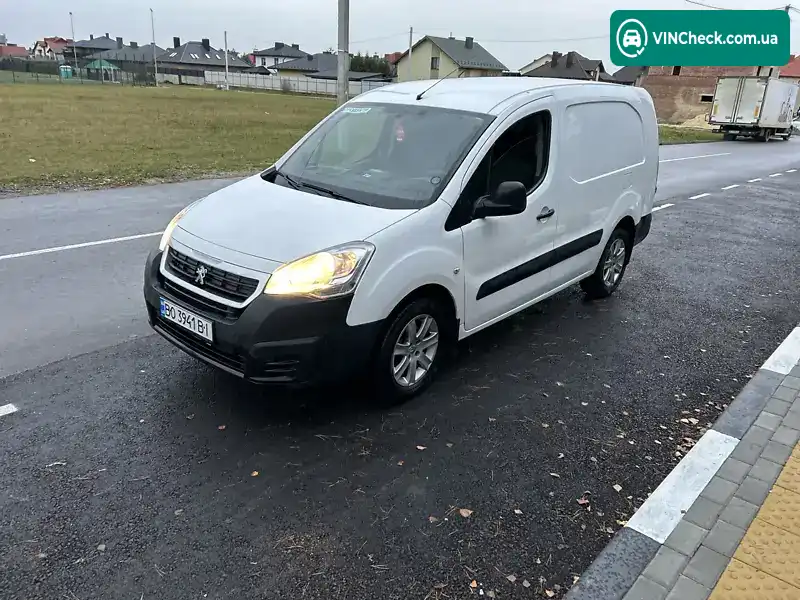 Peugeot Partner 2017, фото з оголошення 2 з 16, VIN VF37R9HF0HJ591582