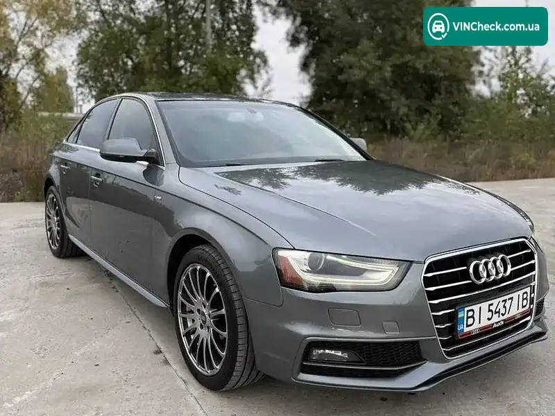Audi A4 2013, фото з оголошення 2 з 20, VIN WAUAFAFL2EN000485