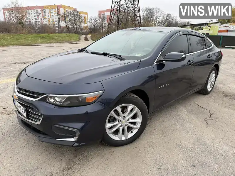 Chevrolet Malibu 2016, фото з оголошення 1 з 21, VIN 1G1ZJ5SU4GF325834