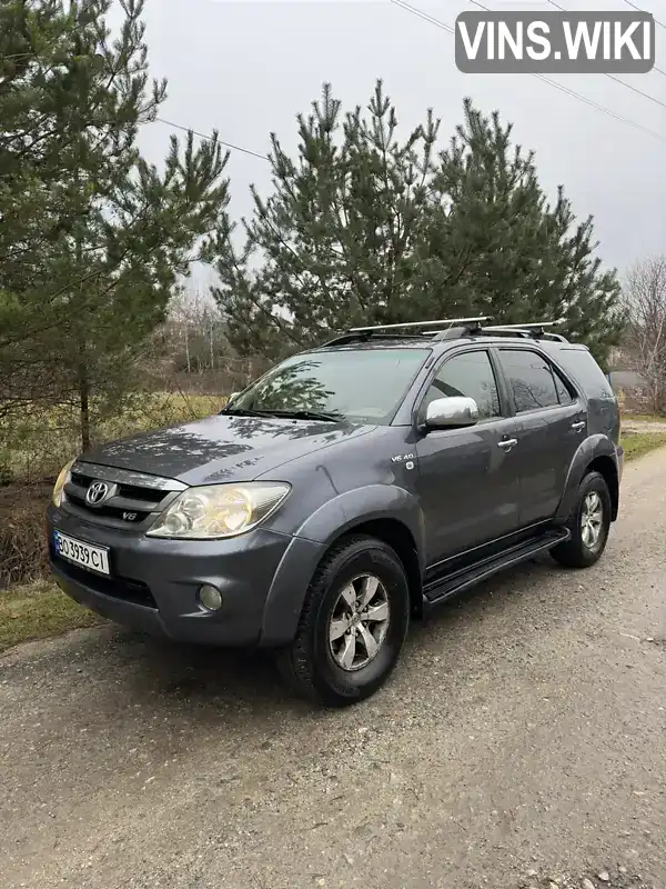 Toyota Fortuner 2006, фото з оголошення 1 з 20, VIN MR1YU59G200005718